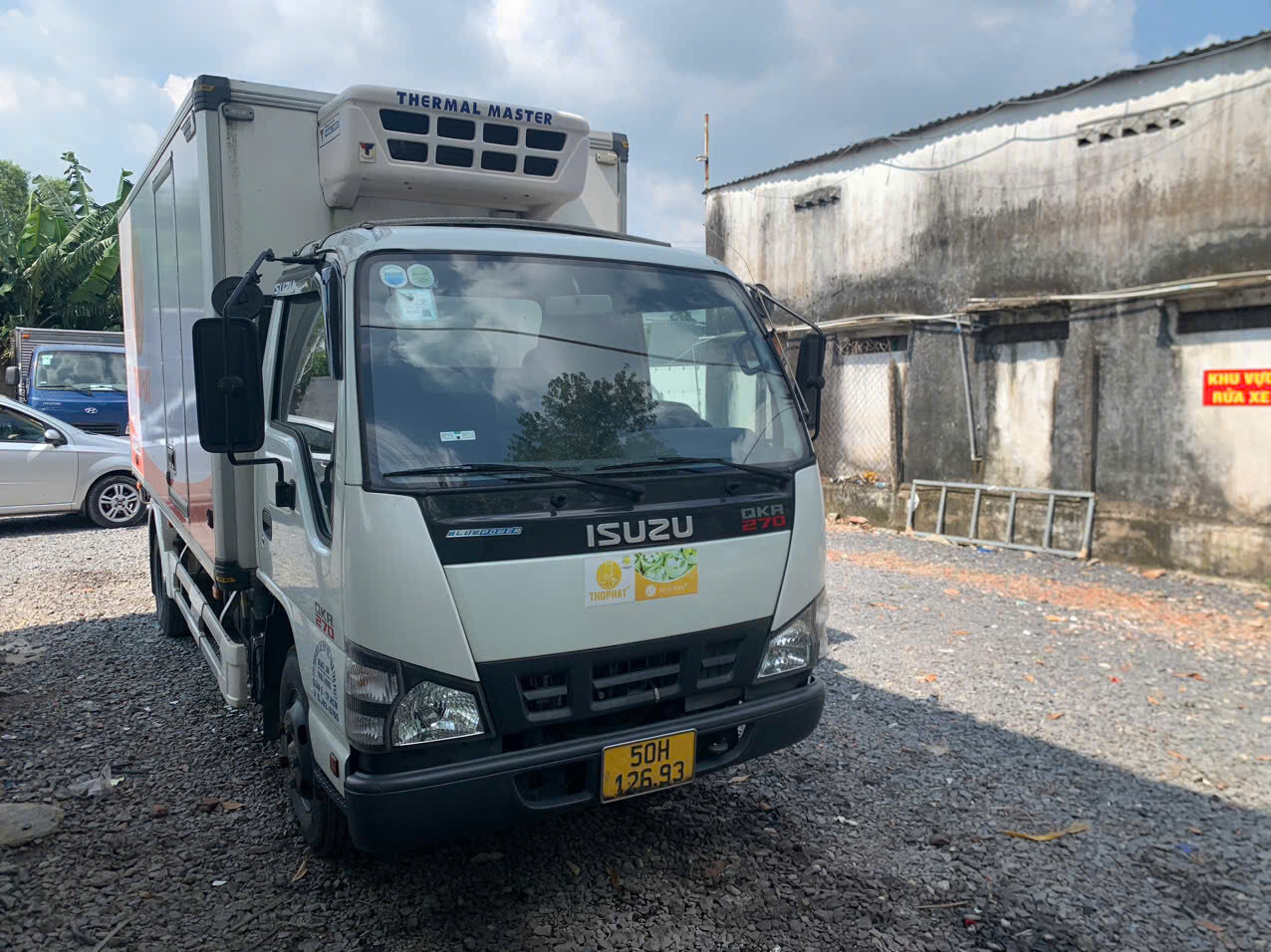 XE ĐÔNG LẠNH CŨ 1T9 ISUZU QKR 270 ĐỜI 2021 - Ảnh 5