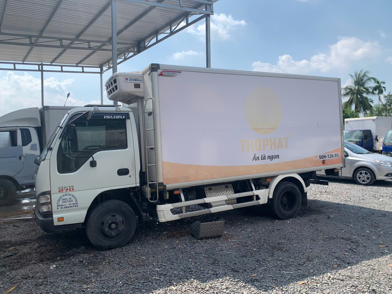 XE ĐÔNG LẠNH CŨ 1T9 ISUZU QKR 270 ĐỜI 2021 - Ảnh 3