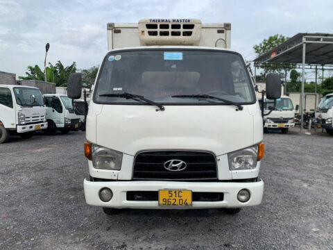 Xe tải cũ Hyundai HD72 đông lạnh thùng Quyền. Tải 3t3 đời 2016